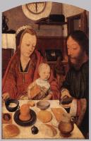 Mostaert, Jan - The Holy Family at Table